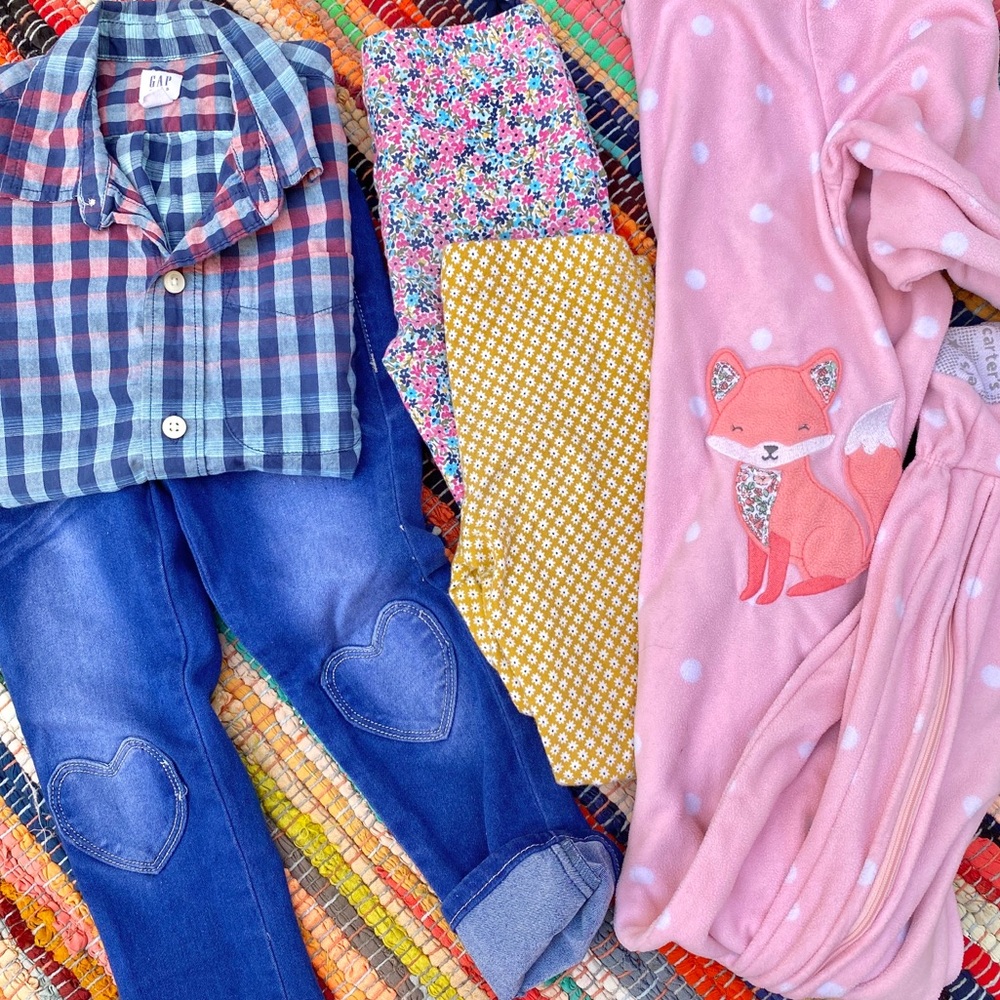 Girls 5T Fall Lot / Bundle of Five
